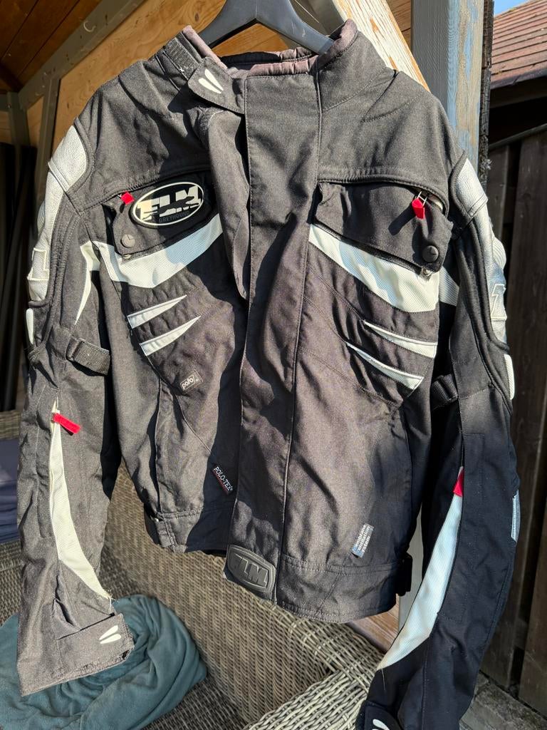Motorjas FLM XXL, Ophalen of Verzenden, Tweedehands, Heren, Jas | textiel
