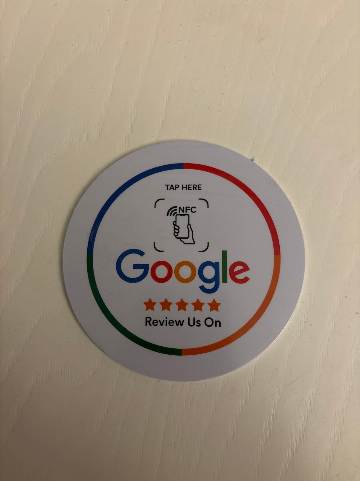 Google Review NFC Sticker - Verhoog uw beoordelingen, Ophalen of Verzenden