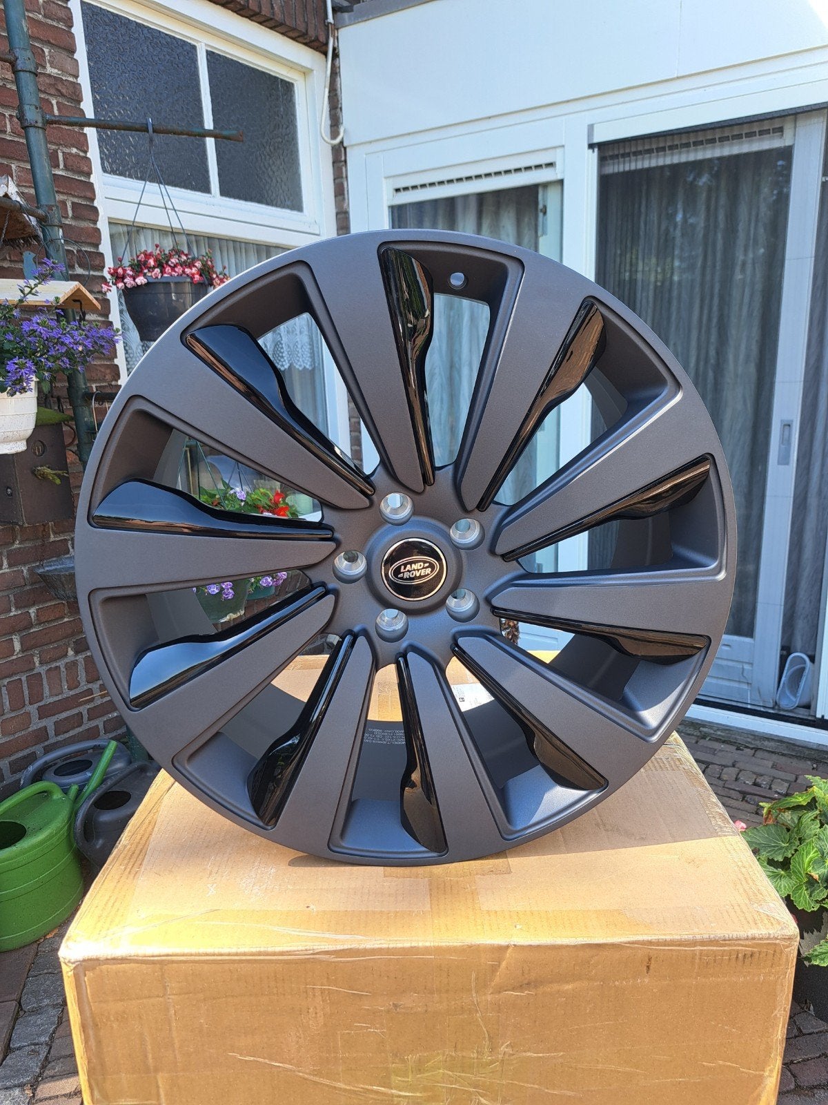 Nieuwe set velgen 21 inch  5x120 transporter , range rover, Ophalen, Nieuw, 21 inch, Velg(en)