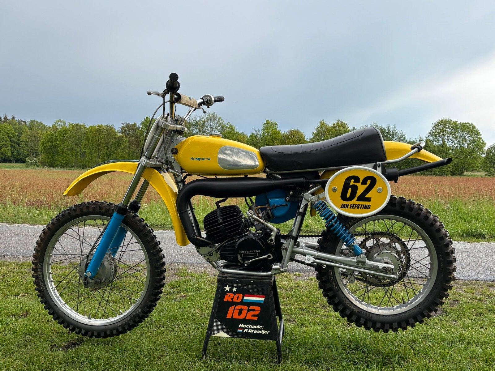 Husqvarna 125 CR 1976 topstaat, Ophalen of Verzenden, Overige merken