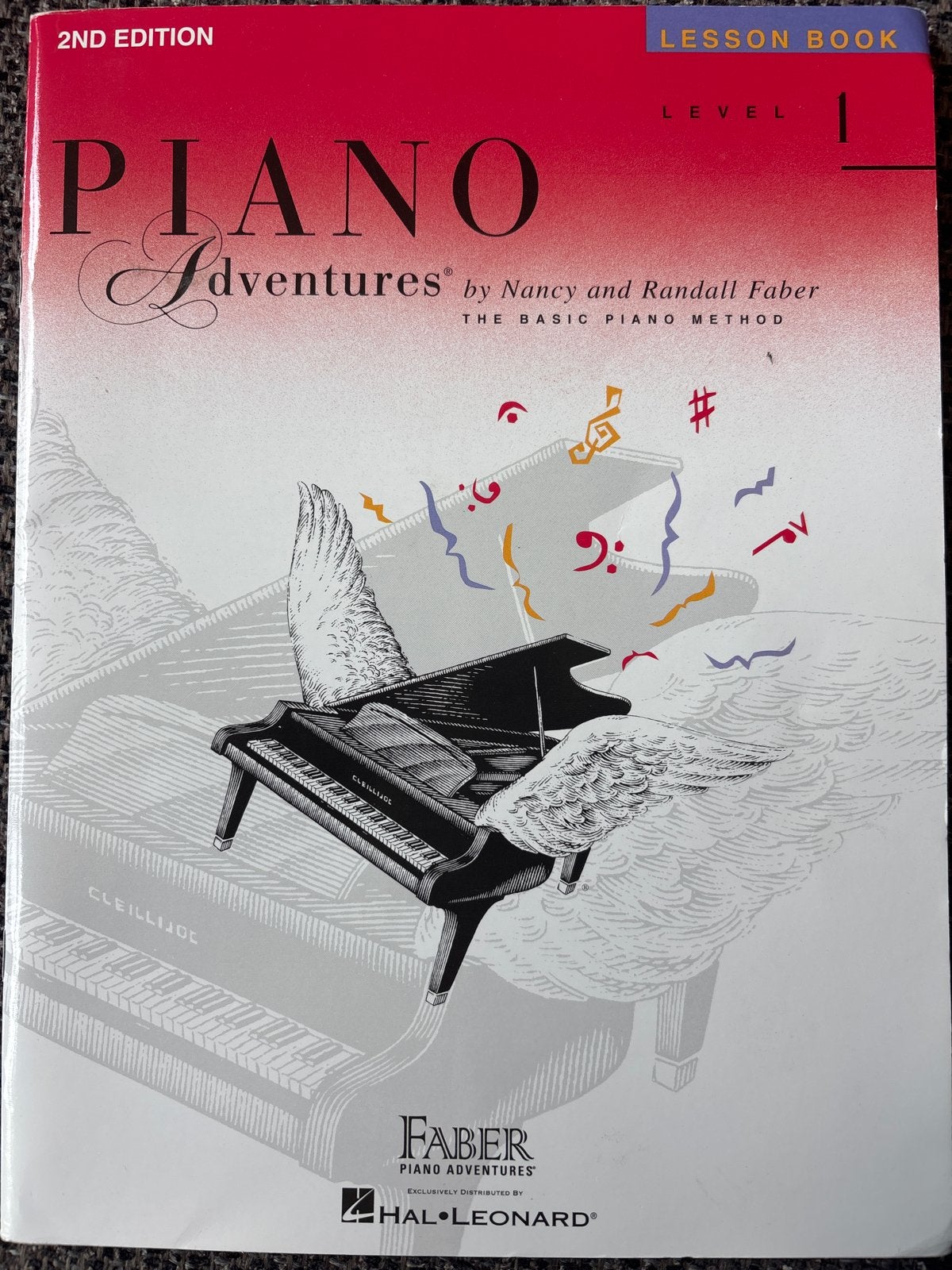 Piano Adventures Lesboek Level 1 - 2e Editie Faber, Gebruikt, Overige genres, Les of Cursus, Ophalen of Verzenden