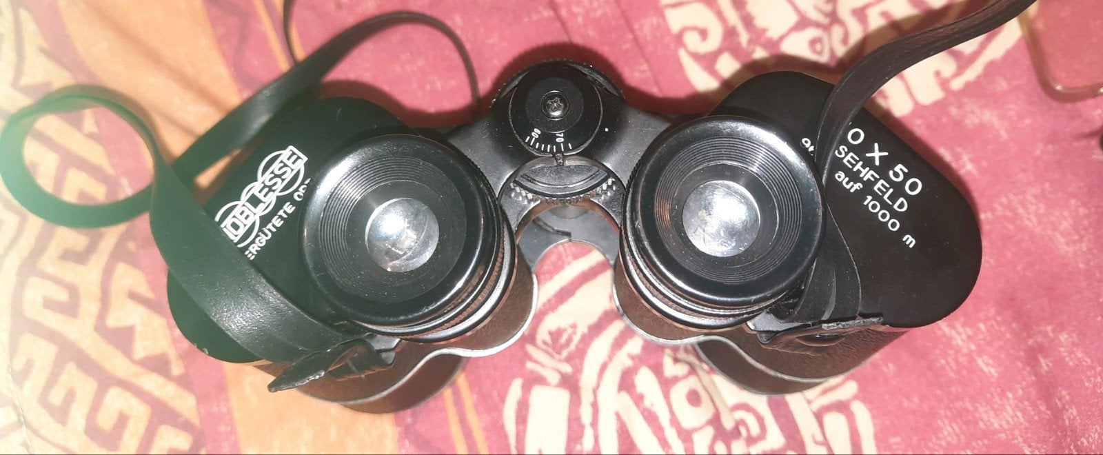 Vintage Noblesse de Luxe 10x50 verrekijker (Knutselobject /, Ophalen, Gebruikt, 8 tot 12x