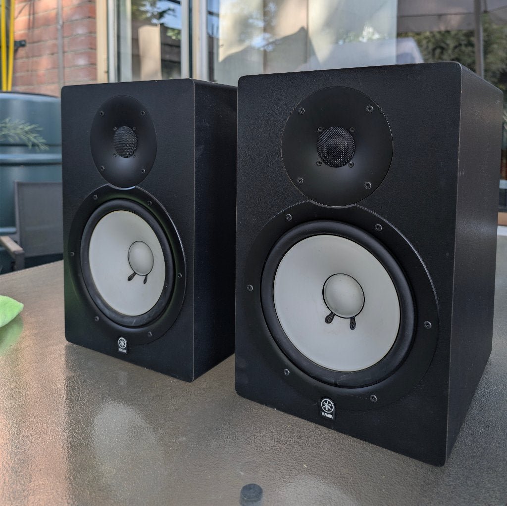 Yamaha HS-80m (Set van 2), Ophalen, Zo goed als nieuw, Minder dan 500 watt, Monitor(versterker)
