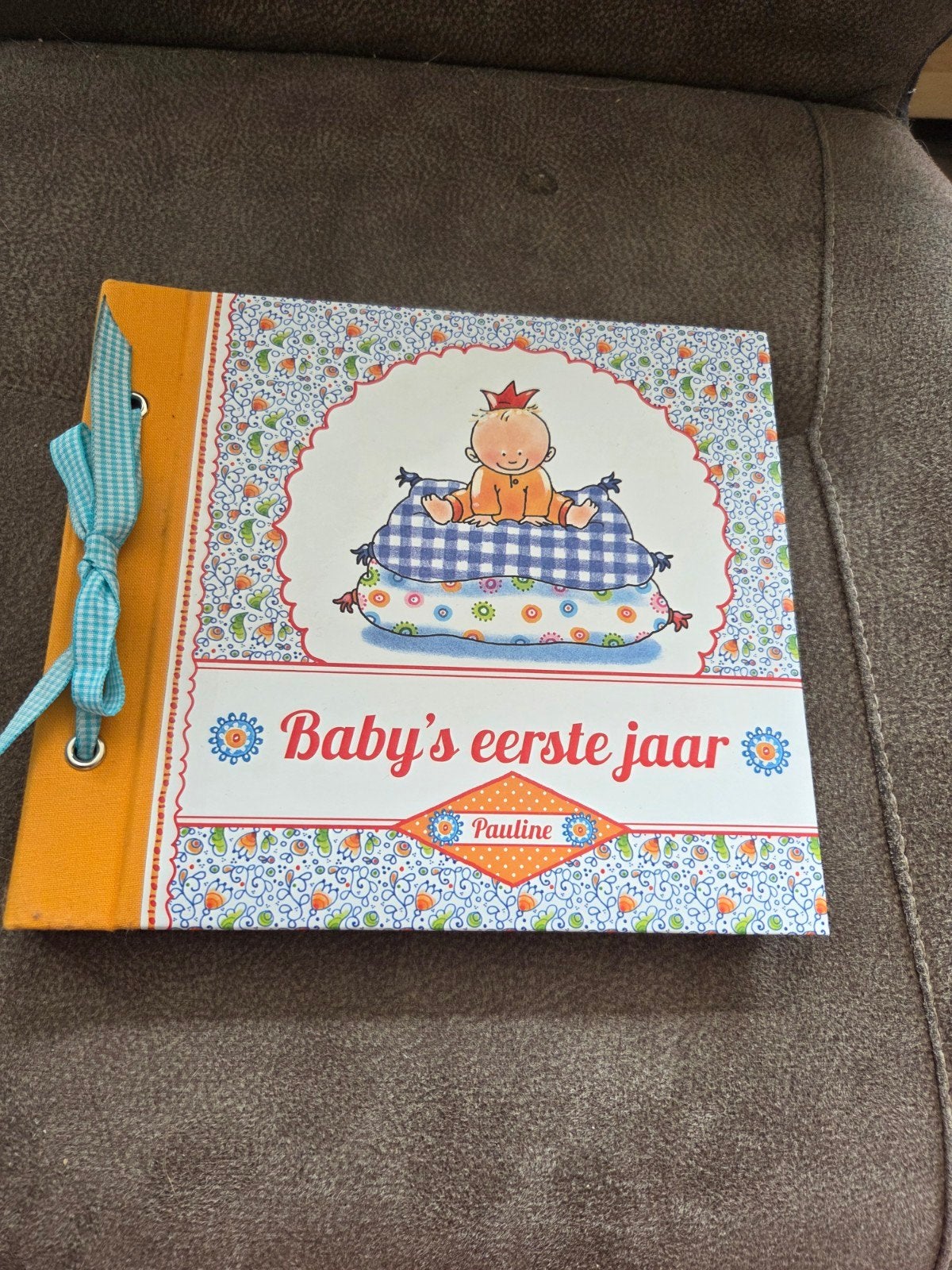 Baby's eerste jaar boek - Pauline Oud, Nieuw, Ophalen of Verzenden, 0 tot 6 maanden, Uitklap-, Voel- of Ontdekboek