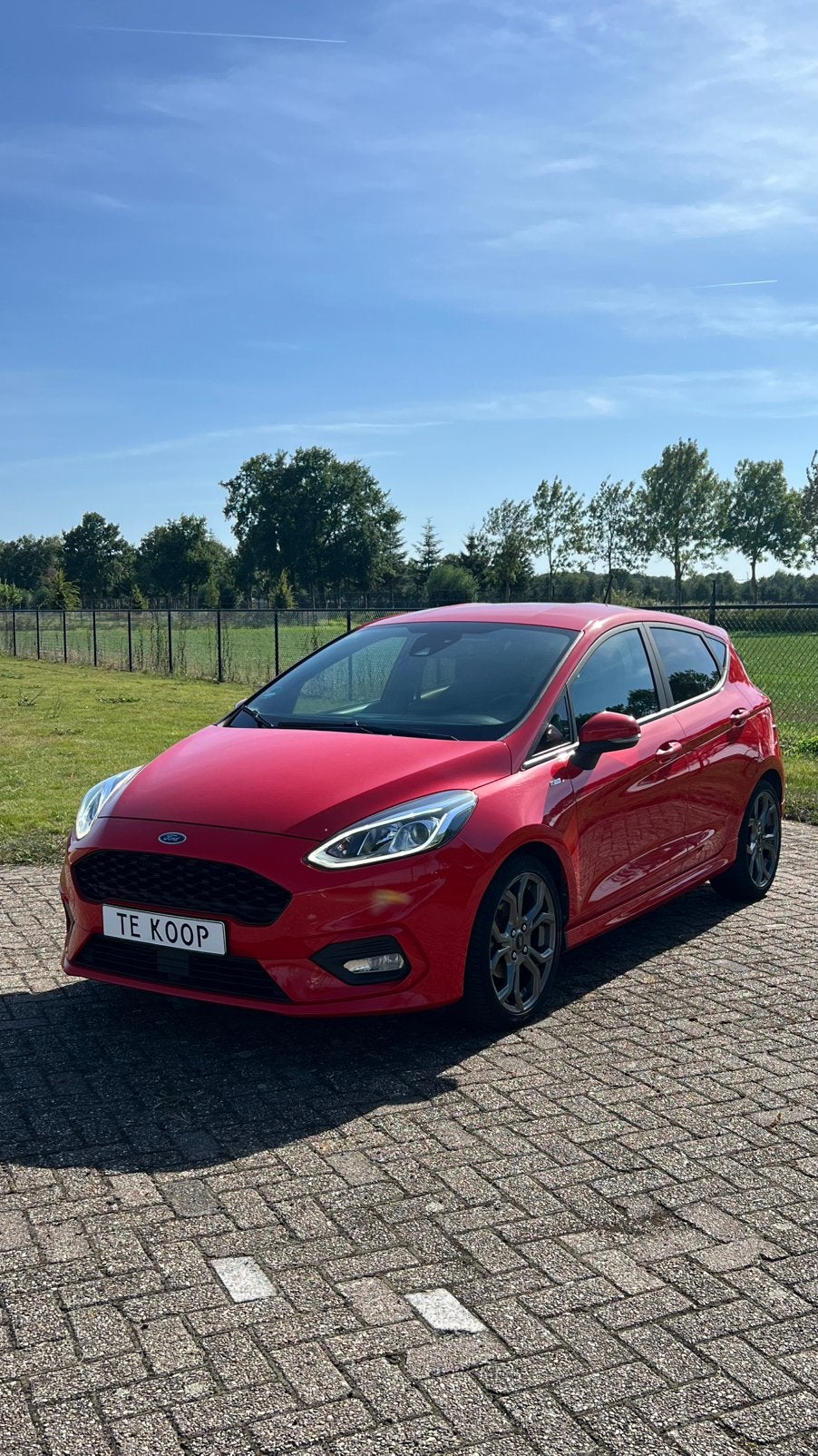 Ford Fiësta 1.0 2017 st line | nieuwe distributieriem |, Auto's, Voorwielaandrijving, 1063 kg, 40 €/maand, 23 km/l