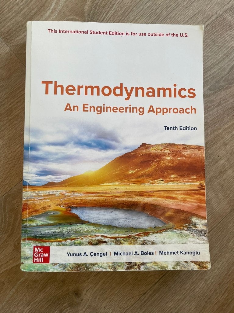 Thermodynamics Book (tenth edition), Boeken, Ophalen, Beta, Zo goed als nieuw, WO