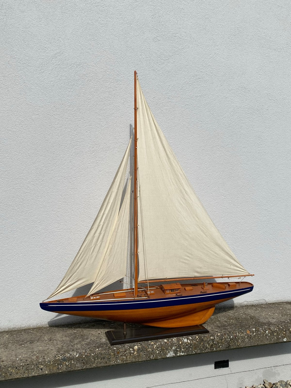 Prachtig houten zeilboot model - Handgemaakt, Hobby en Vrije tijd, Ophalen, Overige merken