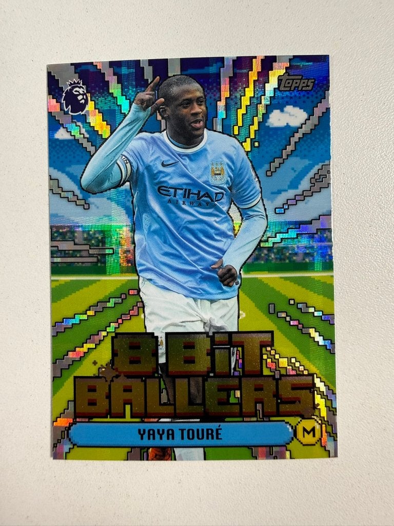 Yaya Toure 8 Bit Ballers Topps Premier League 2026-27, Ophalen of Verzenden, Nieuw, Buitenlandse clubs, Poster, Plaatje of Sticker