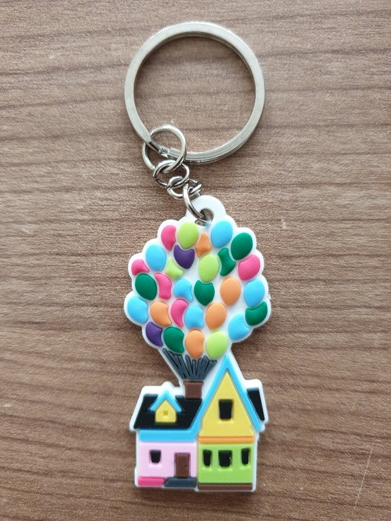 Up huisje sleutelhangers. Leuke traktatie bij verhuizen, Ophalen of Verzenden, Nieuw, Feestartikel, Overige