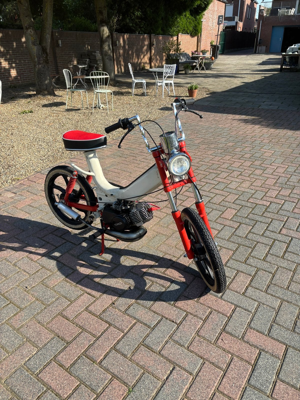 Tomos 70cc topsnelheid 70 km/u, Fietsen en Brommers, Ophalen, Gebruikt, Maximaal 45 km/u