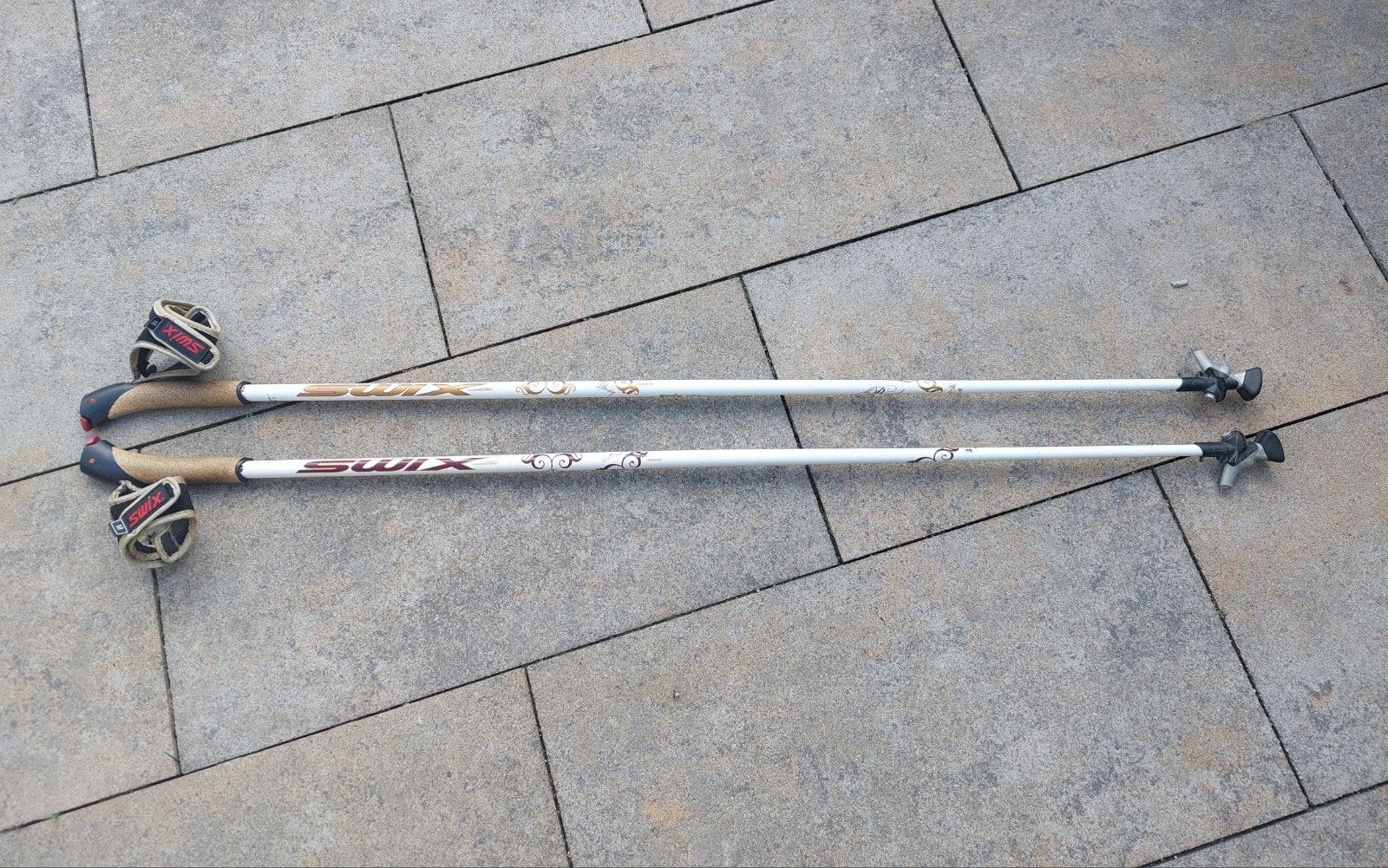 mooie Swix Nordic Walking Poles/Stokken, Ophalen of Verzenden, Gebruikt, Wandelstok