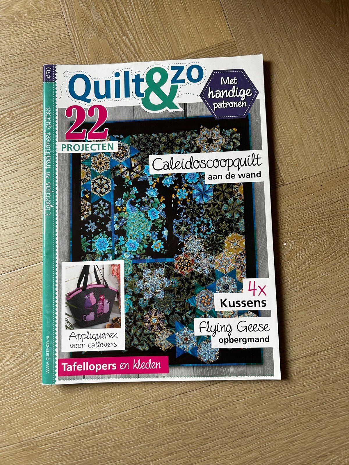 Quilt & Zo #70 - 22 Projecten met patronen, Ophalen of Verzenden, Overige typen