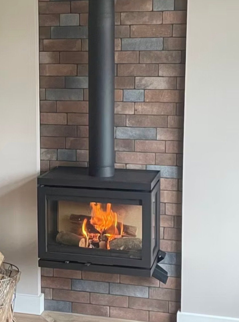 Nieuwe Dik Geurts Vidar Triple Wall Medium Houthaard, Ophalen, Nieuw, Elektrisch, Overige soorten