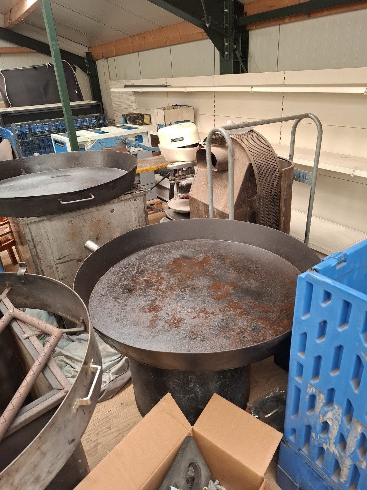 Paella  pan, Ophalen of Verzenden, Rvs