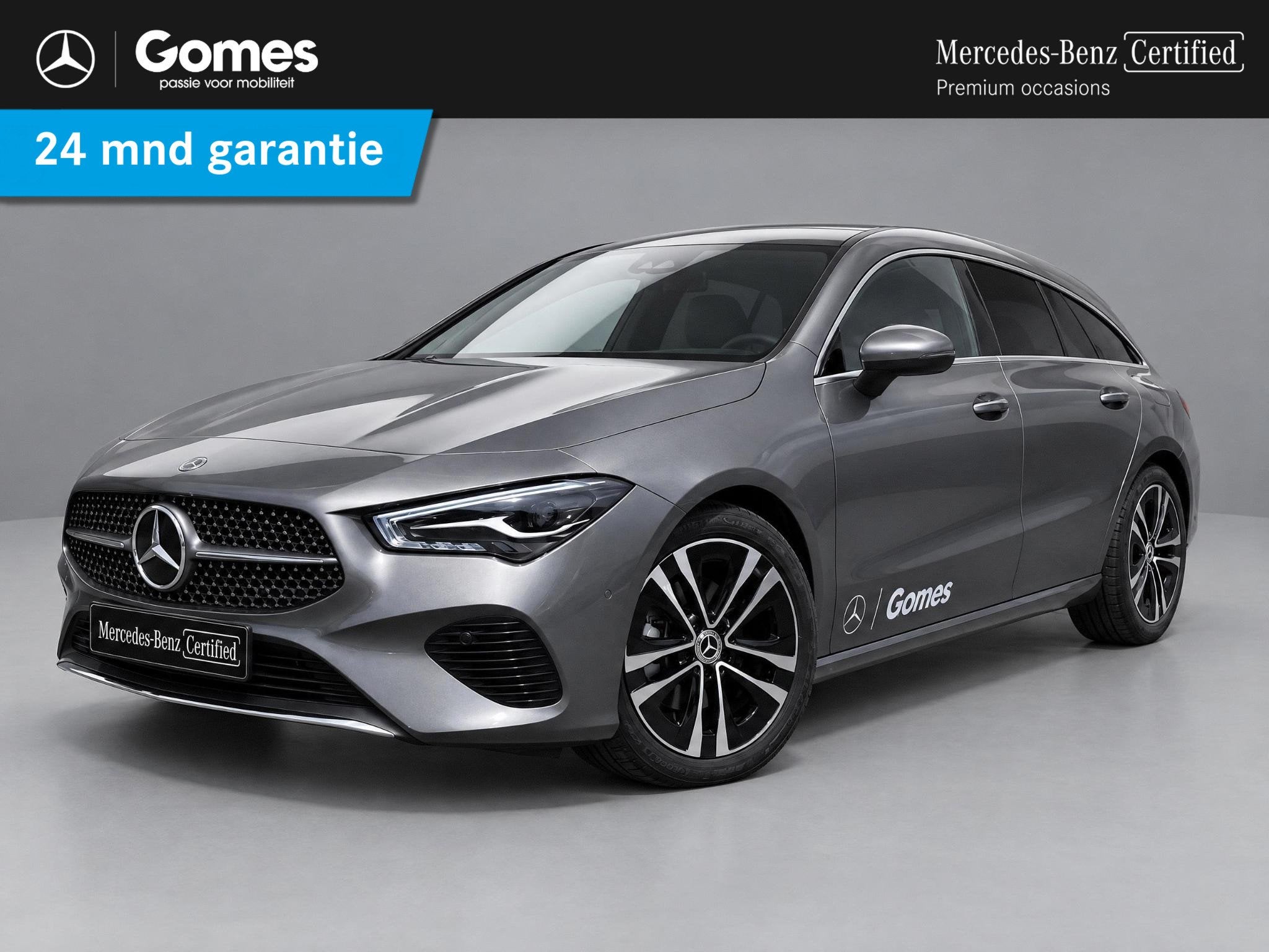 Mercedes-Benz CLA-klasse Shooting Brake 180 Star Edition Lux, Auto's, Gebruikt, 4 cilinders, Origineel Nederlands, Zilver of Grijs