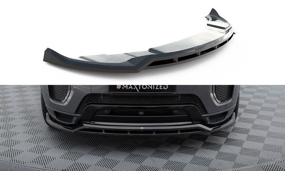 Voorlip sideskirts diffuser spoiler Range Rover Evoque 13-18, Auto diversen, Tuning en Styling, Ophalen of Verzenden