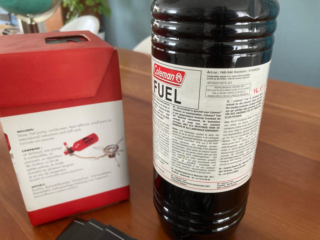 MSR Whisperlite International brander met brandstoffles, Ophalen of Verzenden, Zo goed als nieuw