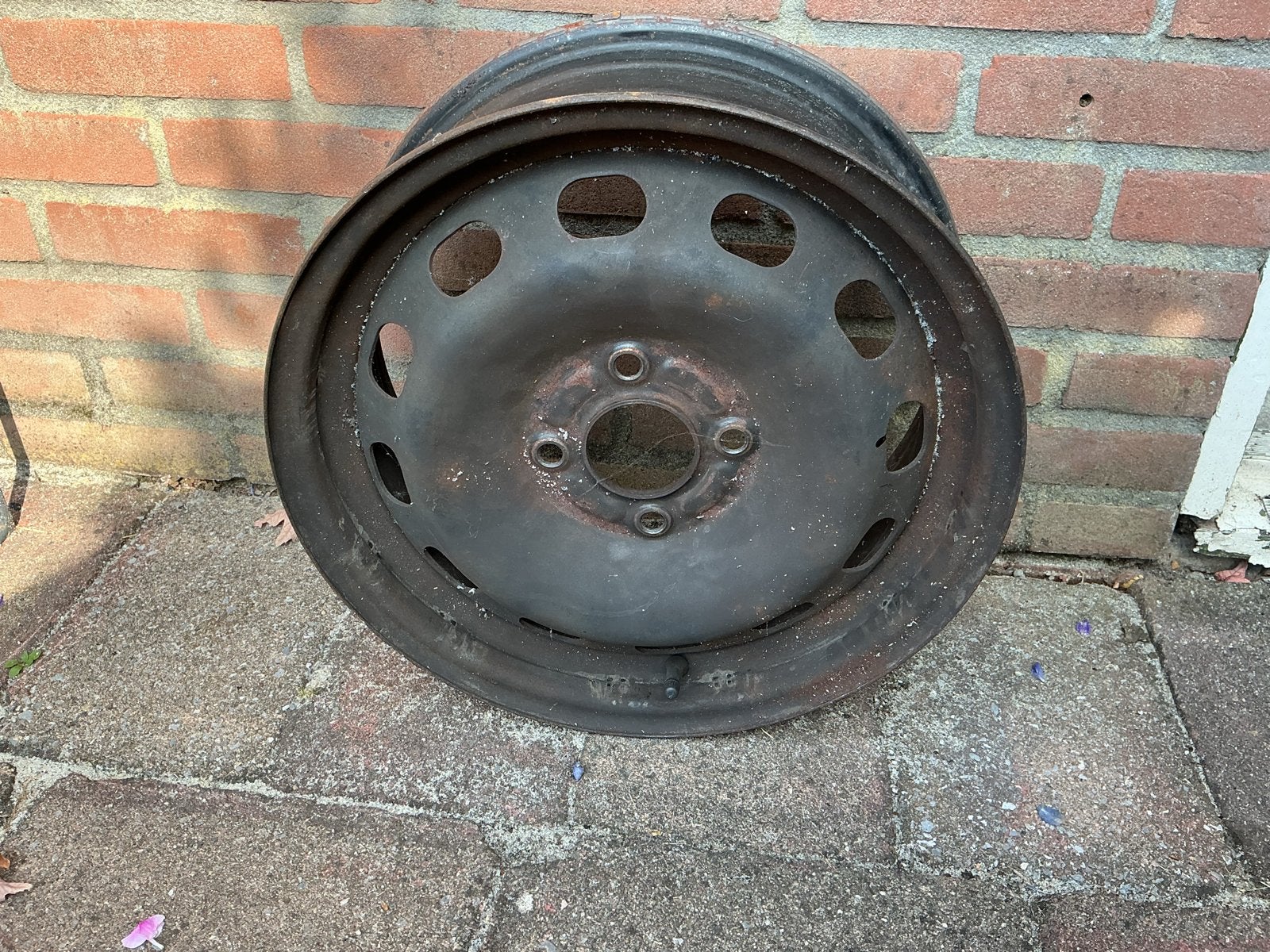 4 stalen velgen voor Ford Fiesta 15 inch, Ophalen of Verzenden