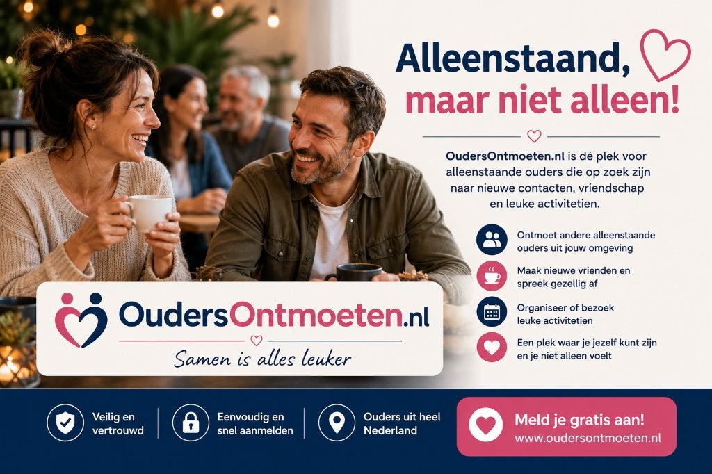 Ontmoet alleenstaande ouders uit jouw omgeving! ️