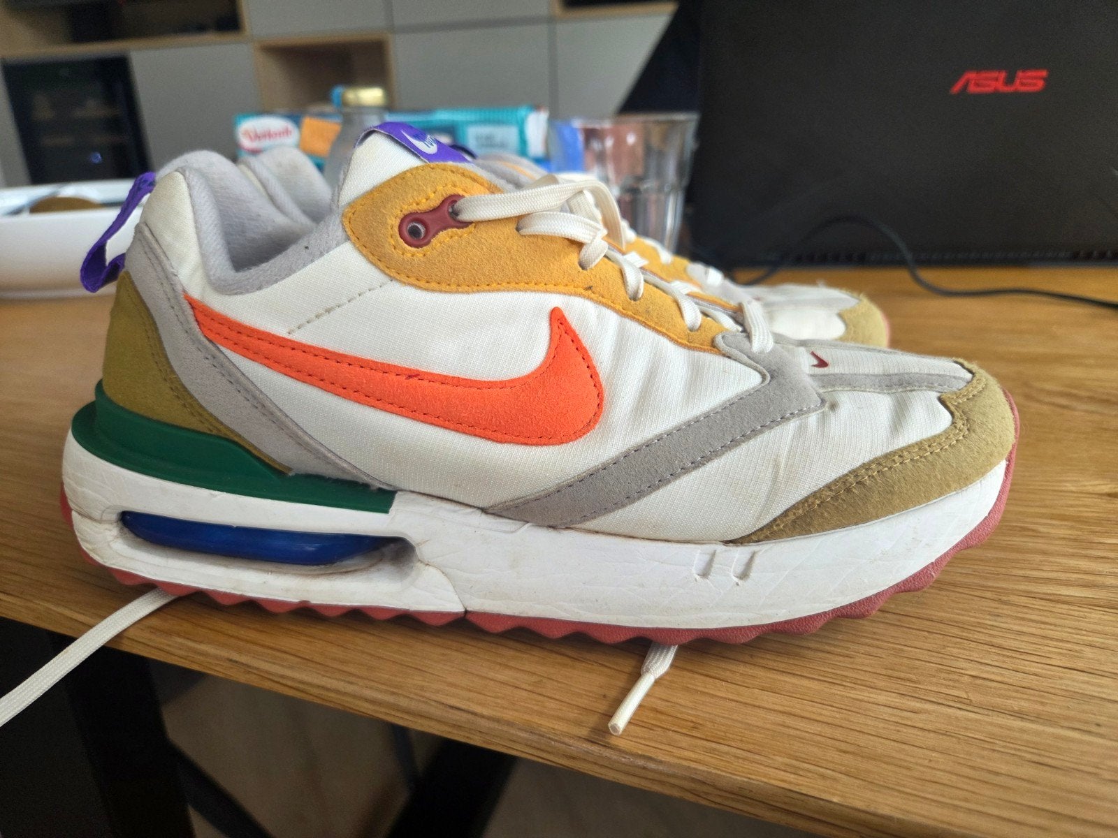 Nike maat 39, Ophalen of Verzenden, Gedragen, Wit, Sneakers of Gympen