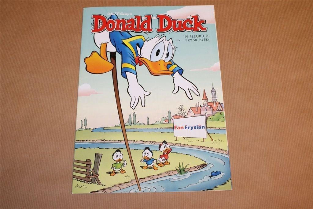 Donald Duck — In het Fries, Speciale Uitgave, Boeken, Eén stripboek, Ophalen of Verzenden, Zo goed als nieuw