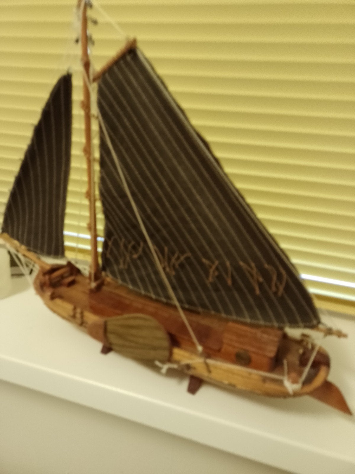 Zelfbouw klipper 40cm, Ophalen