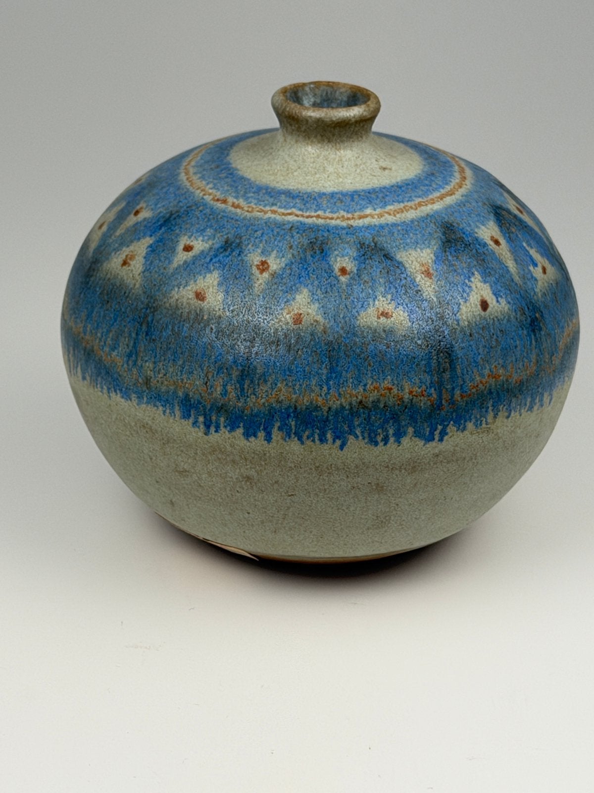 Mid Century Vaas - Kamini Pottery Griekenland (jaren 60/70), Ophalen