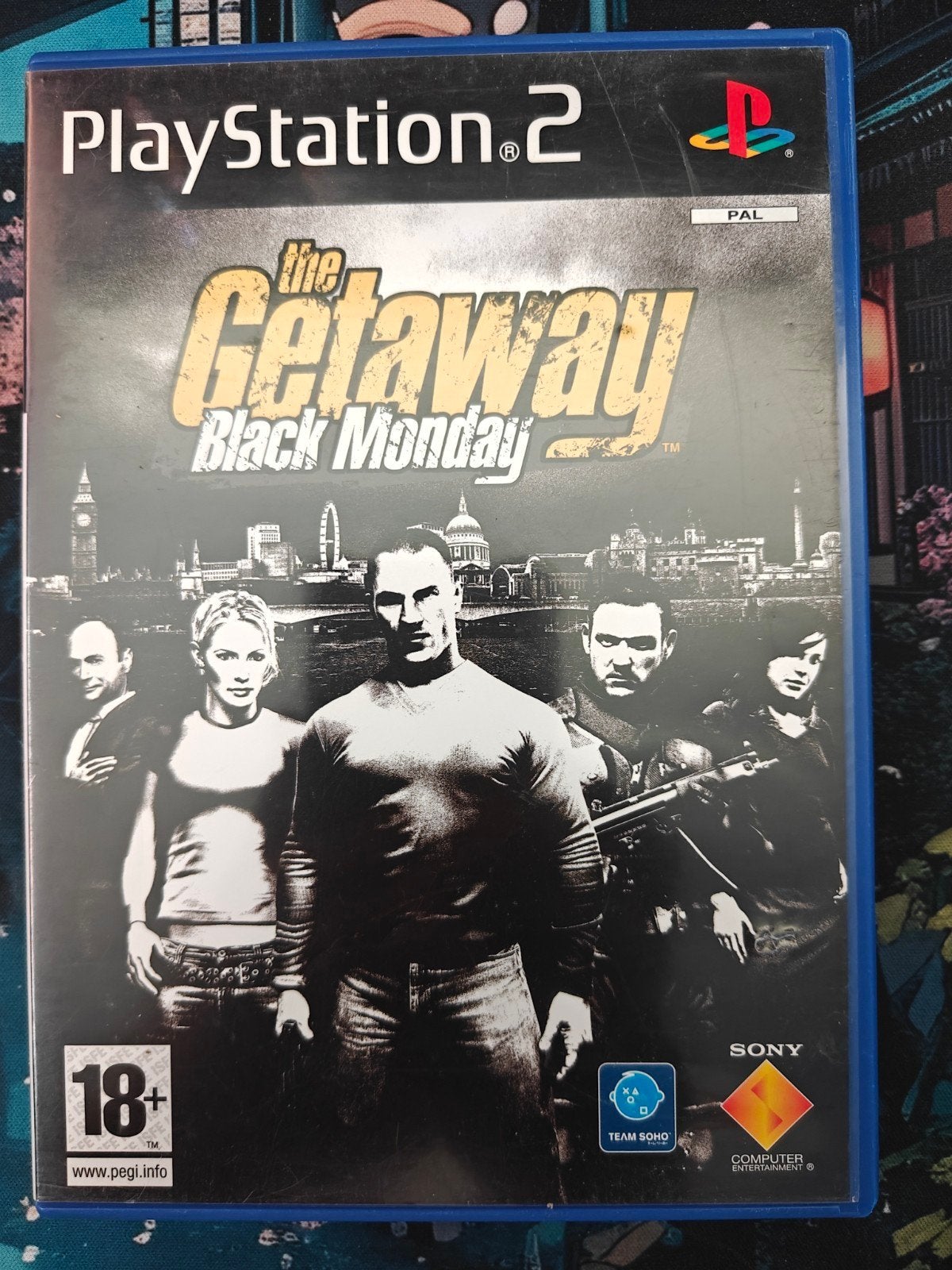The Getaway Black Monday, Spelcomputers en Games, Games | Sony PlayStation 2, Zo goed als nieuw, Avontuur en Actie, 1 speler, Vanaf 18 jaar