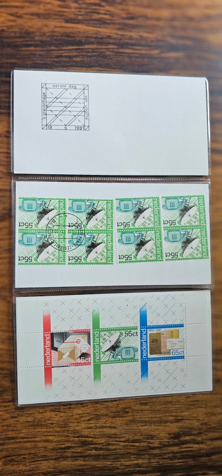 PTT Eerste Dag Enveloppe - 100 Jaar Telefonie 1981, Verzenden, Onbeschreven, Nederland