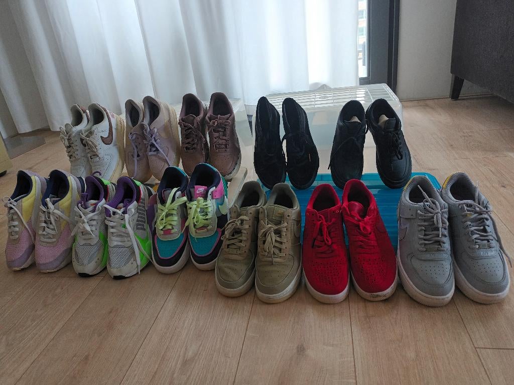 Nike, Puma en Vans schoenen, Ophalen, Overige kleuren, Nike, Sneakers of Gympen