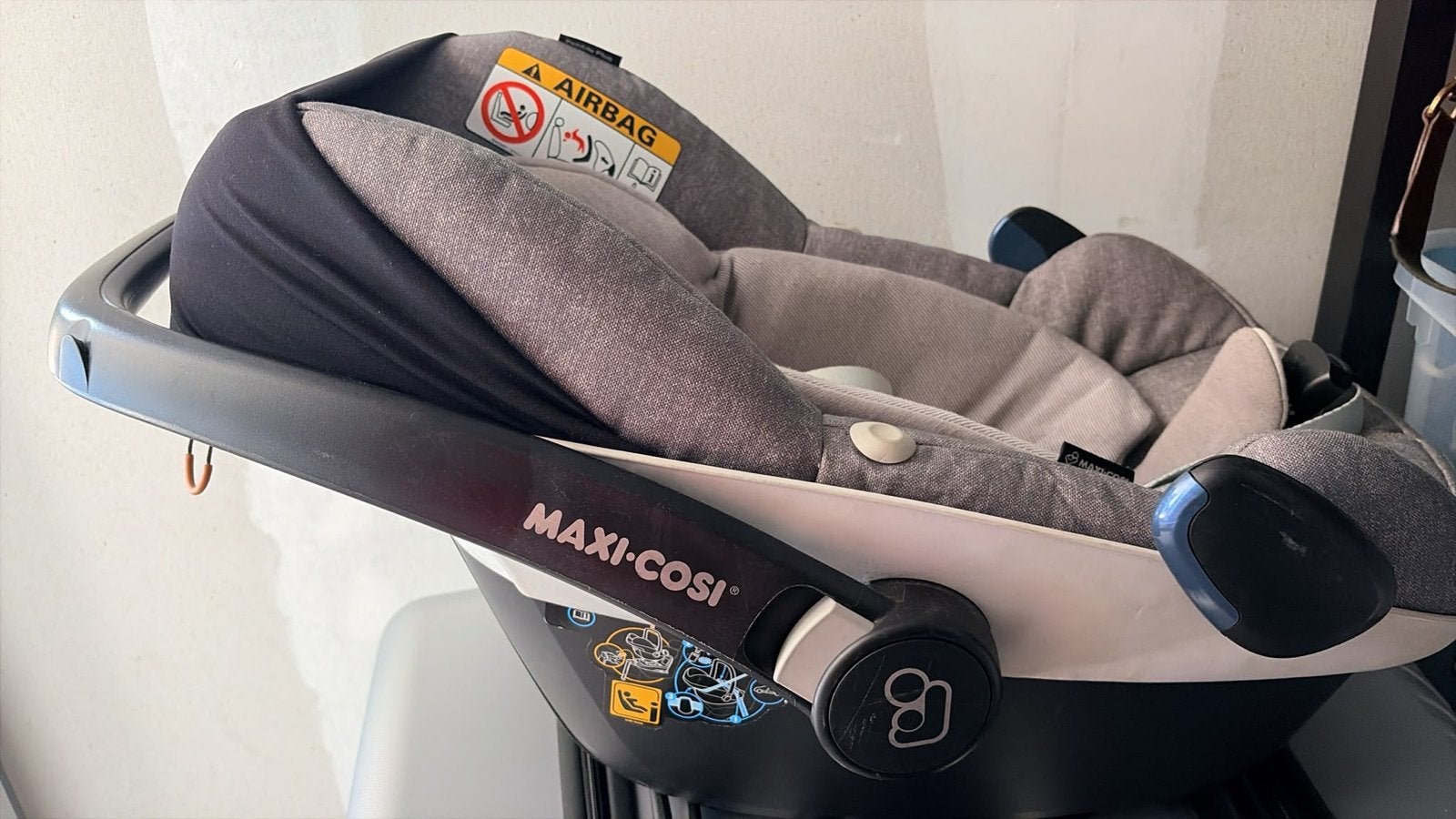 Maxi-Cosi Pebble Plus autostoel - Zo goed als nieuw, Kinderen en Baby's, Autostoeltjes, Ophalen, Autogordel of Isofix, Zijbescherming