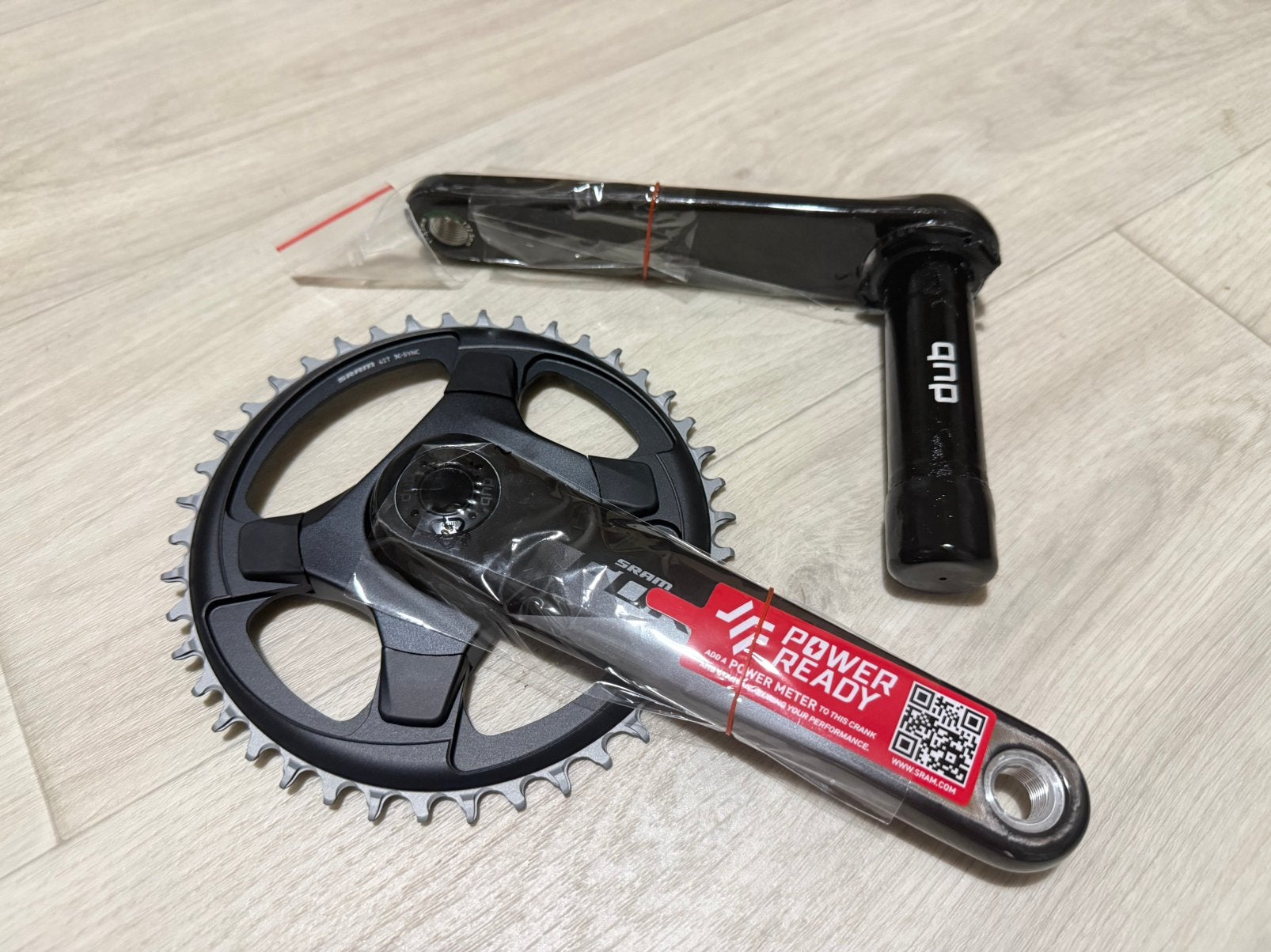 SRAM Force AXS D1 DUB Crankstel 42t 172.5mm, Crankstel of Pedalen, Gravelbike, Nieuw, Ophalen of Verzenden