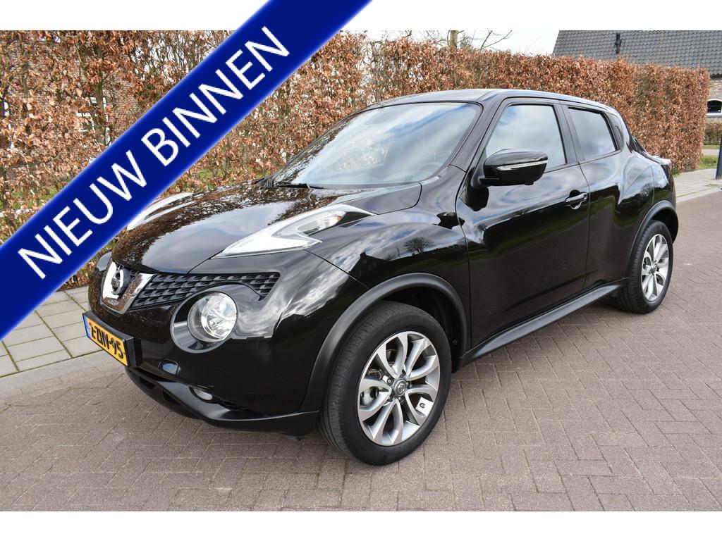 Nissan Juke 1.6 AUT. Connect Edition LPG LUXE UITV., Auto's, Nissan, Euro 5, 4 cilinders, Origineel Nederlands, Bedrijf