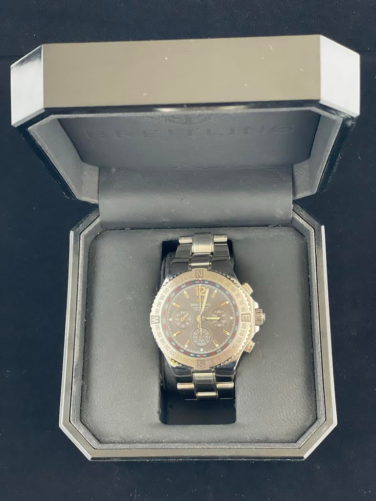 Breitling Hercules Herenhorloge, Ophalen, Staal, Staal, Breitling