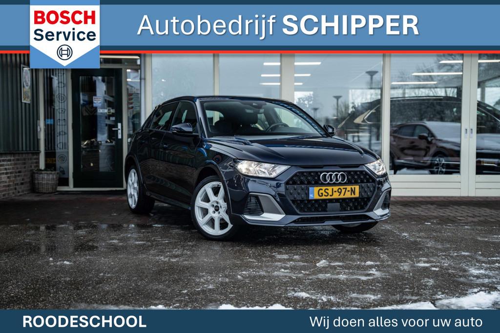 Audi A1 citycarver 30 TFSI epic, Auto's, 12 maanden, Stof, Blauw, Bedrijf