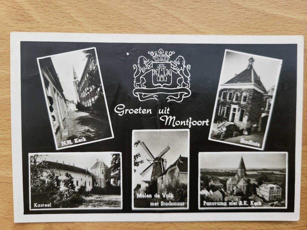 ansicht MONTFOORT Meerluik, Verzamelen, Ophalen, Voor 1920, Utrecht