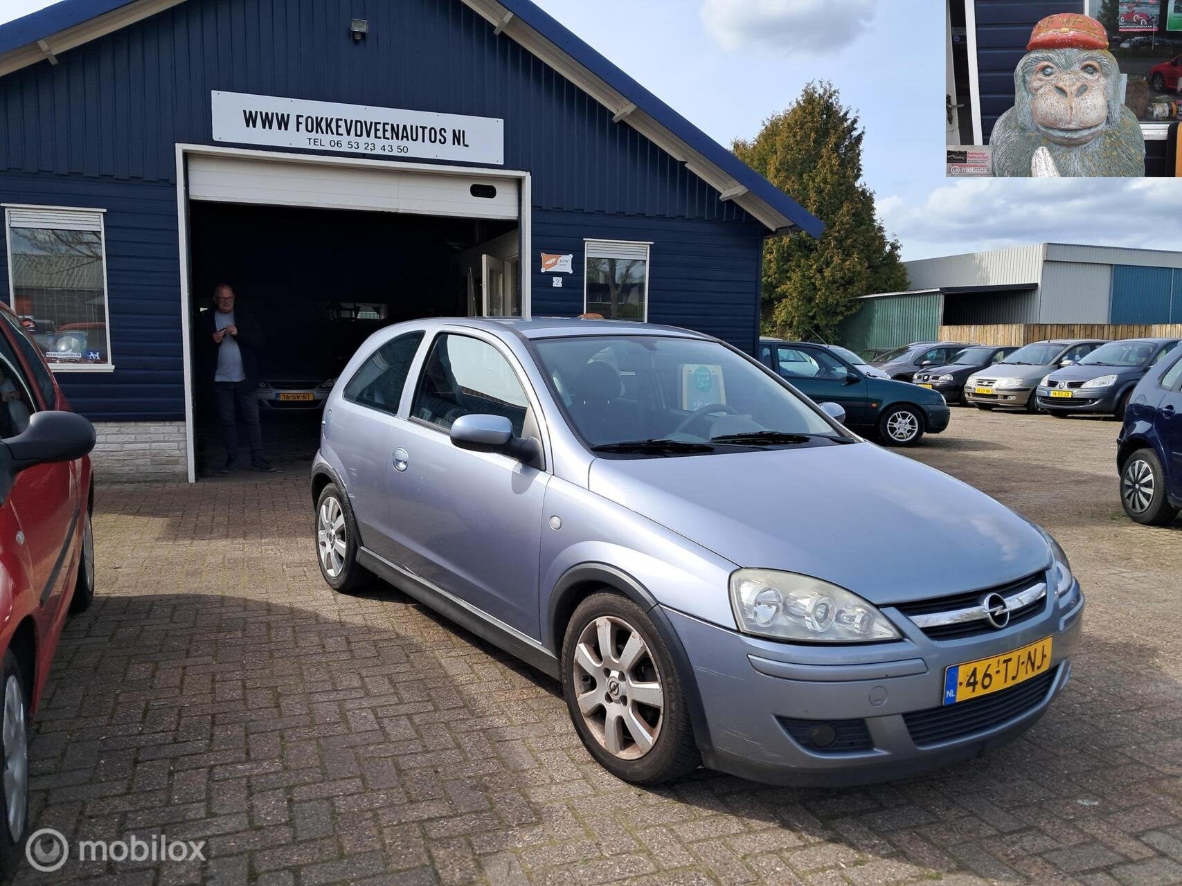 Opel Corsa 1.2-16V Silverline, Voorwielaandrijving, 450 kg, Gebruikt, 4 cilinders