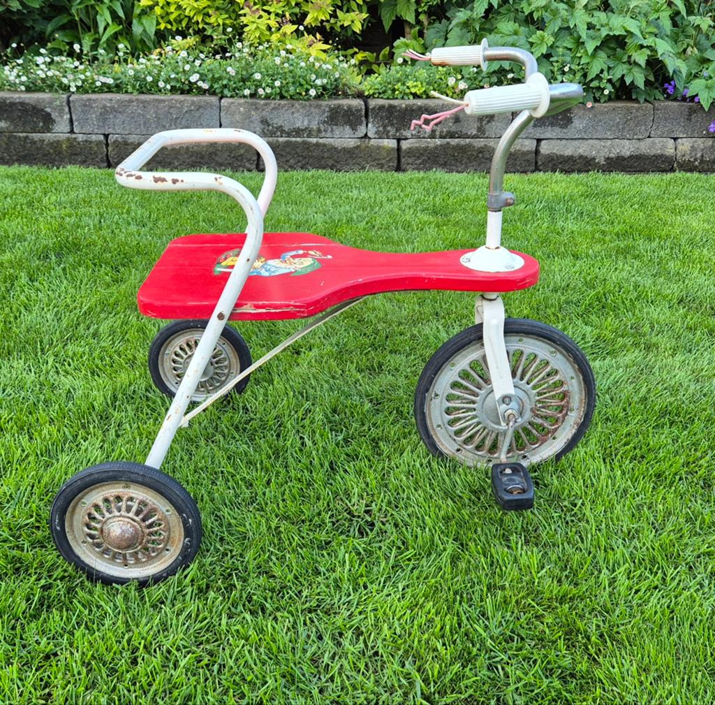 Vintage kinder driewieler, Ophalen, Gebruikt, Onbekend