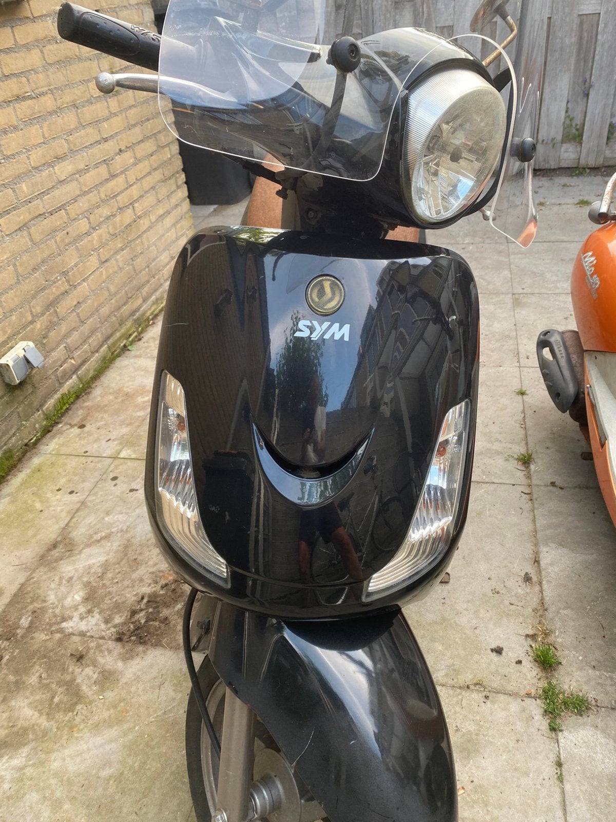 SYM Orbit Scooter 50cc blauw kenteken, Ophalen, Gebruikt, Maximaal 45 km/u, Benzine