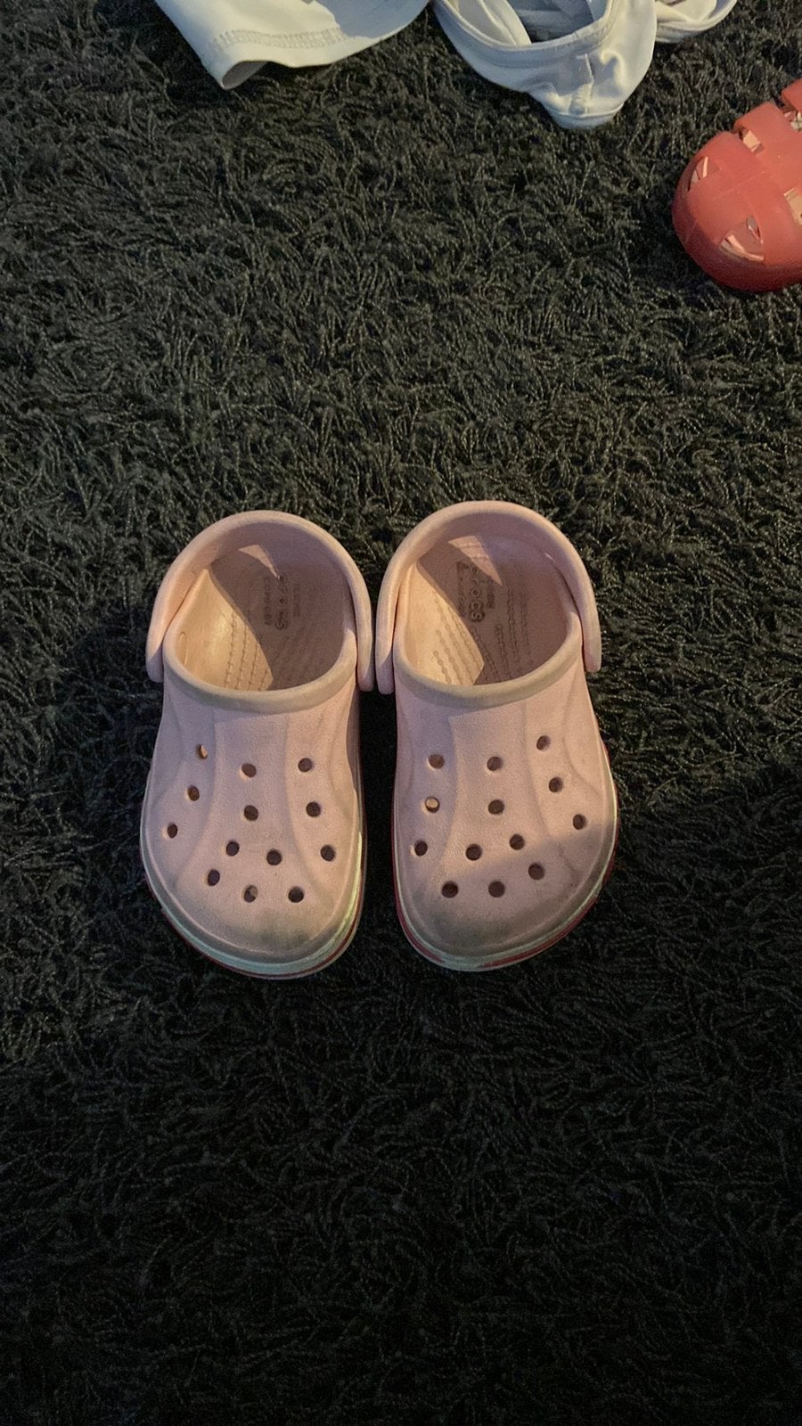 Crocs roze C7, Ophalen of Verzenden, Gebruikt, Meisje, Schoentjes