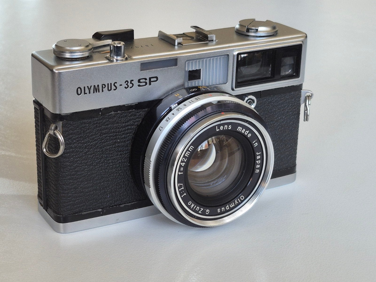 Olympus 35 SP Rangefinder Camera - Klassieke Analoge Camera, Ophalen of Verzenden, Gebruikt, Compact, Olympus