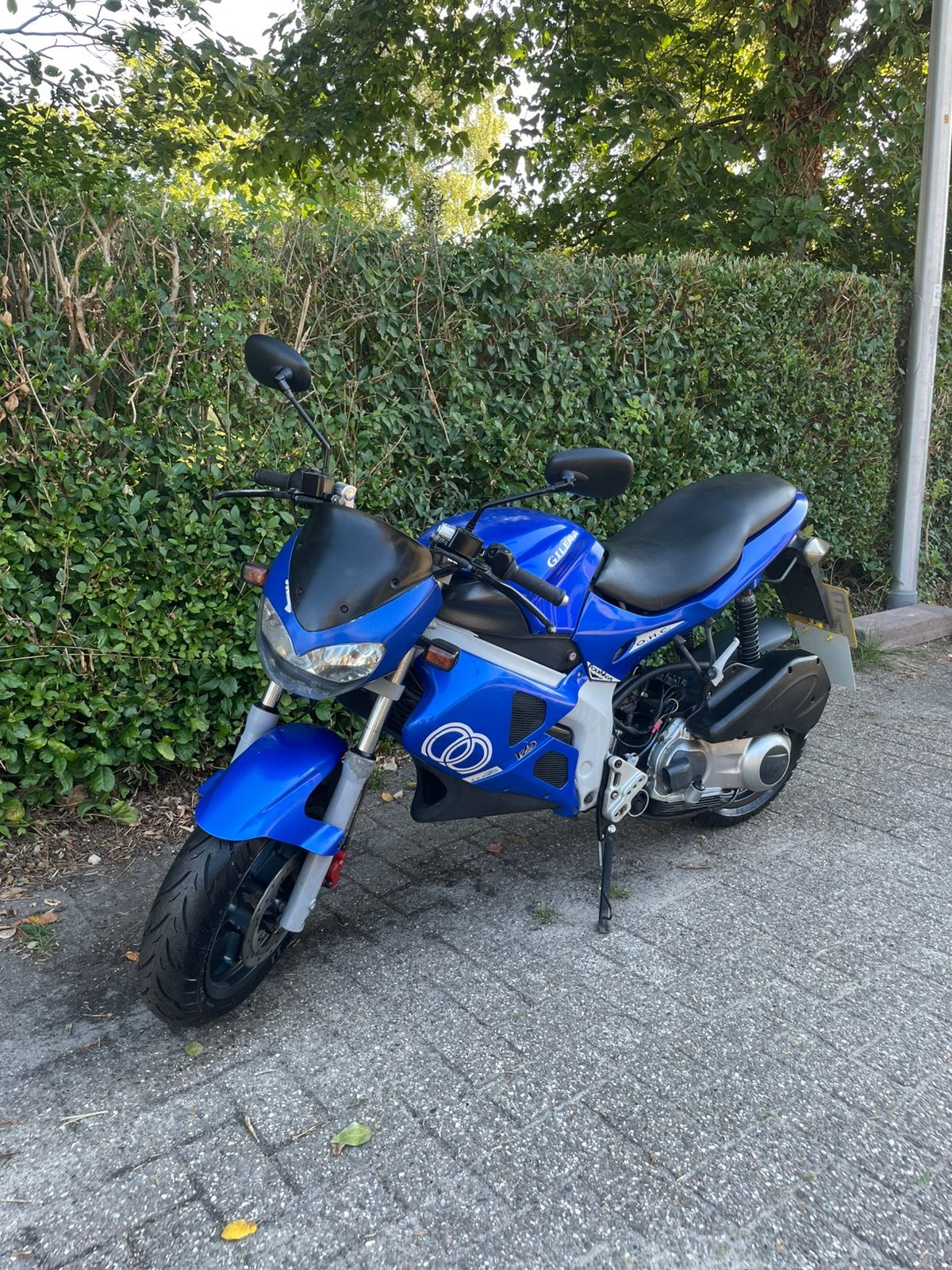 MOET WEG PROJECT GILERA DNA125 INCL COMPLEET ENGELS KENTEKEN, Fietsen en Brommers, Ophalen of Verzenden, Gebruikt, Overige modellen