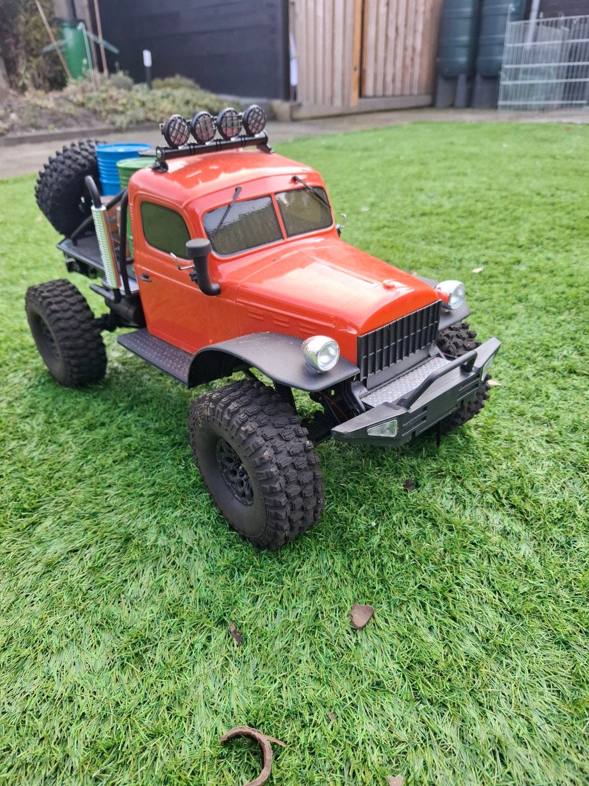 RC Crawler Dodge Power Wagon 1:10 RTR, Auto offroad, Zo goed als nieuw, Schaal 1:10, RTR (Ready to Run)