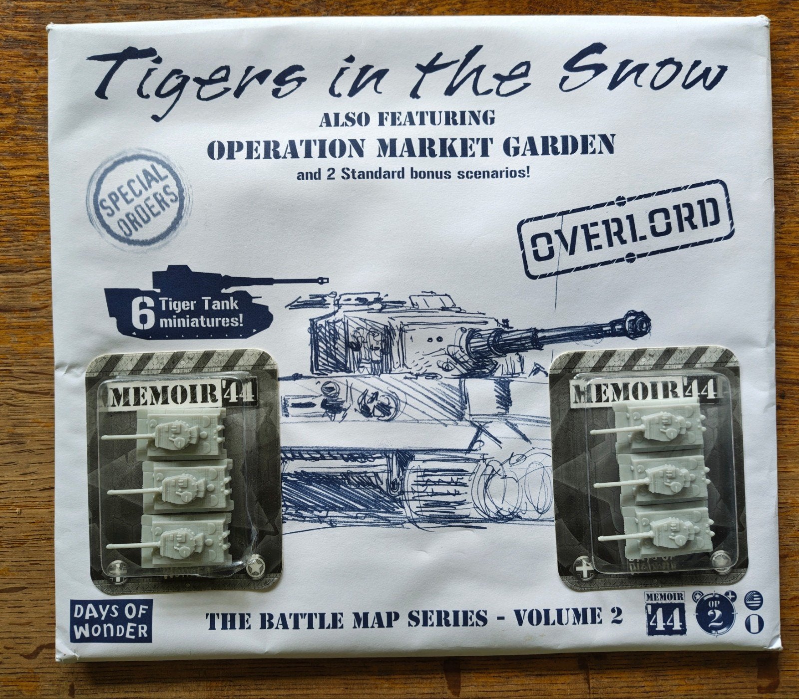 Memoir 44, Tigers on the snow - NIEUW, Een of twee spelers, Ophalen of Verzenden, Nieuw, Days of Wonder