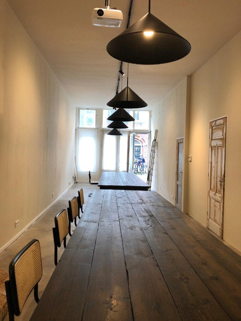 Titel: 5x HK Living Triangle hanglamp zwart (25,- per stuk), Huis en Inrichting, Ophalen, Design, E27 (groot), Zo goed als nieuw