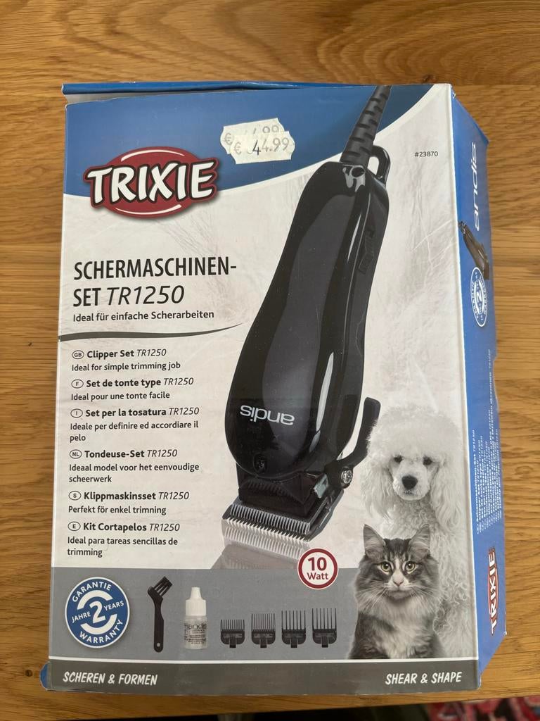 Trixie dieren trimmer, Ophalen of Verzenden, Zo goed als nieuw