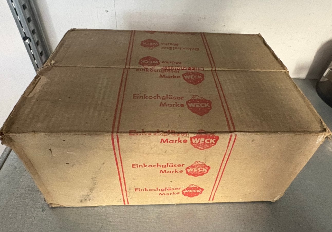Weck inmaakpotten (6x) in originele doos, Ophalen of Verzenden, Overige merken, Glas, Overige typen