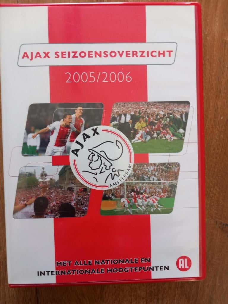 DVD Ajax Seizoensoverzicht 2005/2006, Cd's en Dvd's, Voetbal, Gebruikt, Alle leeftijden, Ophalen of Verzenden