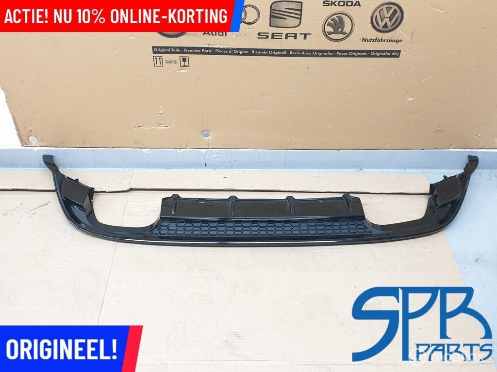 GOLF 7 7.5 FACELIFT ACHTERBUMPER Diffuser R R20 HOOGGLANS