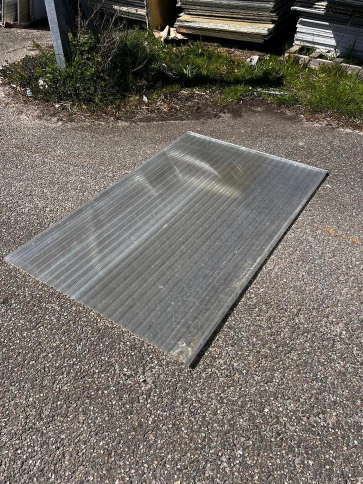 Polycarbonaat plaat 165x105cm (gebruikt), Niet ingevuld, Zo goed als nieuw, Niet ingevuld, Ophalen